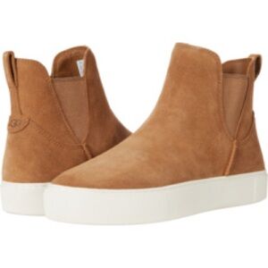 UGG Mauna Women's Tan Suede Ankle Boots